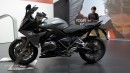 2015 BMW R1200RS with a high seat