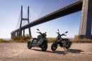 BMW CE 04 and CE 02 electric motorcycles