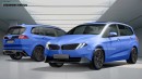BMW Neue Klasse Coupe & SW renderings