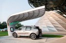 BMW solar charging station
