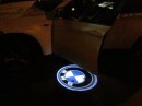 BMW X6 with Door Logo Projector
