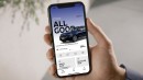 New BMW mobile app on iPhone