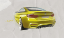 2013 BMW M4 Coupe Concept sketch