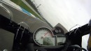 BMW S1000RR 46-Degree Lean Angle at 299 KM/H