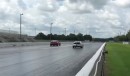 Tesla Plaid vs S550 GT Ford Mustang