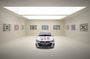 BMW i5 Flow Nostokana art car featuring color-shifting technology