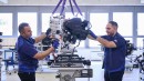 BMW begins fuel cell production for the iX5 Hydrogen in Munich