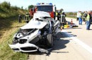Deadly BMW 3-Series Hybrid Prototype Autobahn Crash
