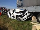 Deadly BMW 3-Series Hybrid Prototype Autobahn Crash