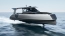 The Open electric foiling yacht