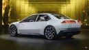 BMW Vision Neue Klasse rendering by Theottle