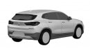 BMW X2 Design Revealed in Leaked Patent Images