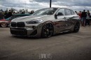 BMW X2 Lowered on mbDESIGN Wheels Looks Like a Golf GTI Rival