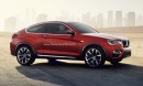 BMW X4 Coupe Rendering