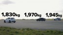 BMW X4 M Drag Races Porsche Macan Turbo and Alfa Stelvio QV, Excuses Follow