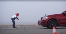 Porsche Macan Turbo vs BMW X4 M40i drag race