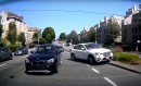 BMW X4 Touches X1 While Trying to Overtake, Immediately Flips