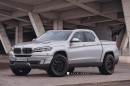 BMW X5 Pickup Truck render