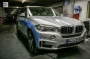 BMW X5 xDrive40e wrapped up for Shanghai
