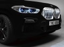 BMW X6 in Vantablack