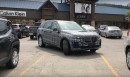 BMW X7 Prototype Also Spotted at Calvin Klein Store