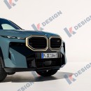 BMW XM Super Pickup rendering by KDesign AG