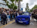 Naomi Campbell and the BMW XM Mystique Allure in Cannes