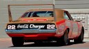 Dodge Hemi Daytona NASCAR Rear Profile