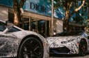 Toile de Jouy Lamborghini Aventador and Huracan Dior Collection by metrowrapz