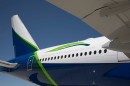 Boeing ecoDemonstrator Program is using a blend of sustainable and conventional jet fuel