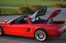 Formula Red 41k-Mile 1997 Acura NSX-T for sale on Bring a Trailer