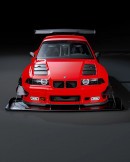 BMW E36 3 Series Touring Shooting Brake rendering by richter.cgi