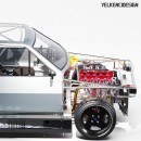 Fiat Uno Turbo x Hayabusa rendering by yelkencidesign