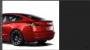 Tesla Model 3 Roadster CGI redesign by TheSketchMonkey