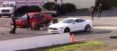 Boosted 2018 Ford Mustang GT Drag Races Dodge Demon
