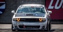 Boosted Dodge Challenger Scat Pack Drag Races Modded Jeep Trackhawk