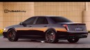 Cadillac Seville modern CGI redesign by TheSketchMonkey