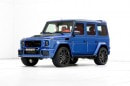 Brabus' 700 HP G63 AMG Combines Blue Paint and Red Leather