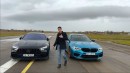 Brabus 700 Mercedes-AMG GT 63 S 4-Door Coupe Drag Races BMW M5 Competition