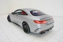 Brabus 850 Package Touches S63 AMG Coupe with Red Leather and Silver Paint