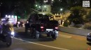 Brabus B63S 700 6x6 can't find parking in Monaco