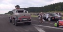 Brabus G63 AMG 6x6 Drag Racing Rolls Phantom Coupe