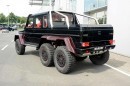 Brabus Mercedes-Benz G63 AMG 6x6 with red carbon fiber