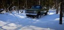 1985 Chevrolet K10 vs Ram TRX in the Snow