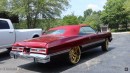 Kandy Brandywine 1974 Chevrolet Caprice Convertible donk on 26s with supercharged LT4 on WhipAddict