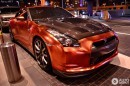 Copper Wrapped Nissan GT-R