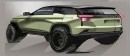 Chevrolet EV SUV rendering by darbymx5 for GM Design