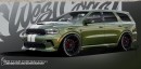 Widebody Dodge Durango SRT Hellcat by WCC virtual to real on musartwork