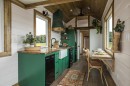 Rustic modern Tyhee tiny house on wheels