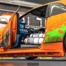 Brian's R34 Skyline GT-R Gets Supra Orange and Widebody in Furious Rendering